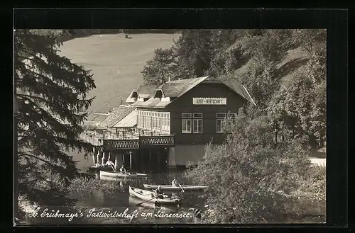 AK Lunz, H. Grubmayers Gastwirtschaft am Lunzer See