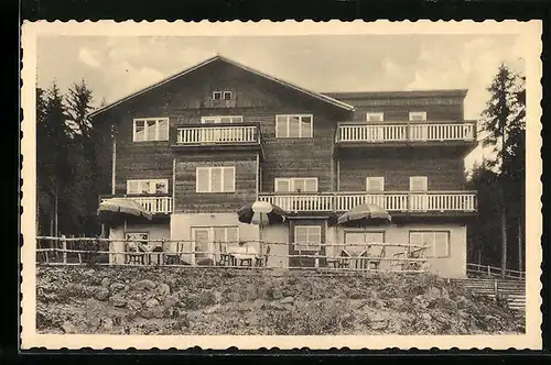 AK Prein a. d. Rax, Alpenpension Almrauch am Kreuzberg