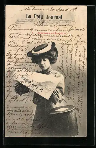 AK Le Petit Journal, Zeitung