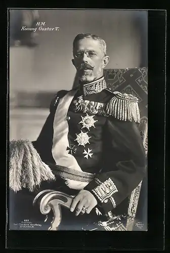 AK HM Konung Gustav V. von Schweden