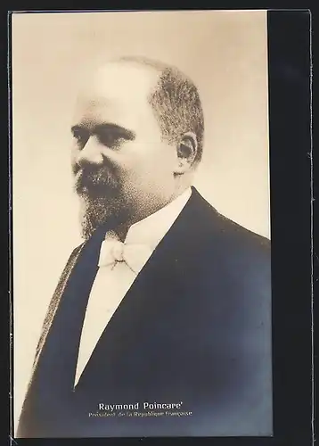 AK Raymond Poincare, Präsident der Republik Frankreich