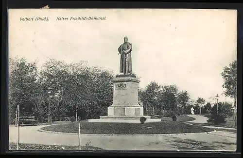 AK Velbert /Rhld., Kaiser Friedrich-Denkmal