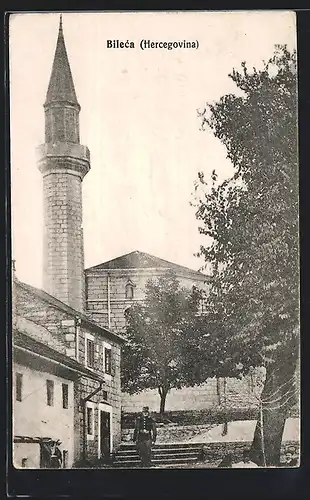 AK Bileca, Moschee mit Minarett