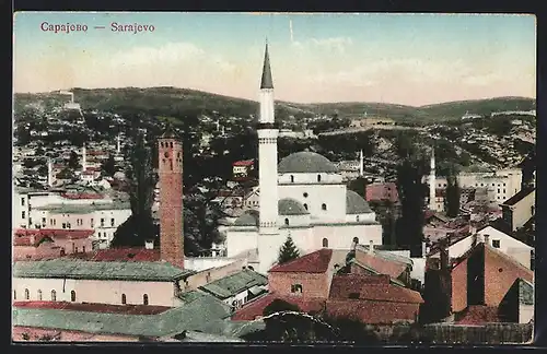 AK Sarajewo, Blick auf Begova Moschee