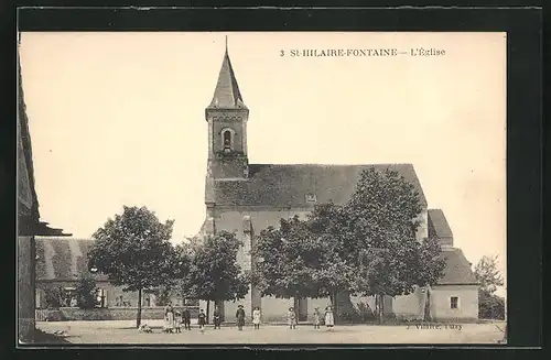 AK St-Hilaire-Fontaine, L`Eglise, die Kirche
