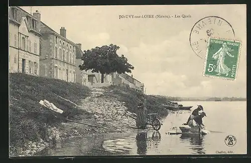 AK Neuvy-sur-Loire, Les Quais