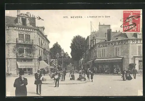 AK Nevers, L`Avenue de la Gare