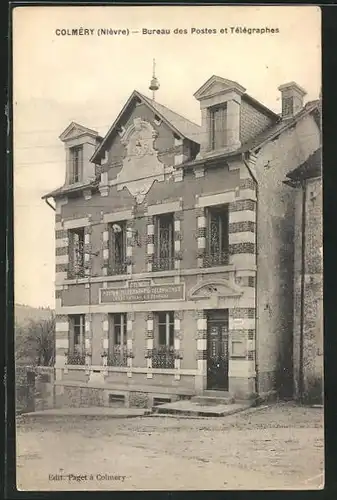 AK Colméry, Bureau des Postes et Télégraphes