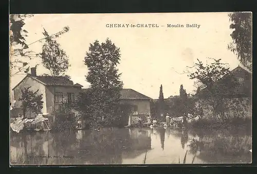 AK Chenay-le-Chatel, Moulin Bailly