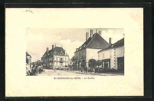 AK Saint-Germain-du-Bois, le Centre