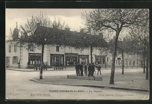 AK Saint-Germain-du-Bois, le Centre