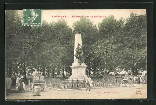 AK Louhans, Monument de la Bressane