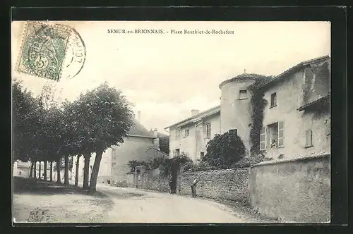 AK Semur-en-Brionnais, Place Bouthier-de-Rochefort