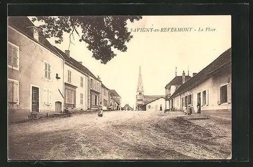 AK Savigny-en-Revermont, La Place