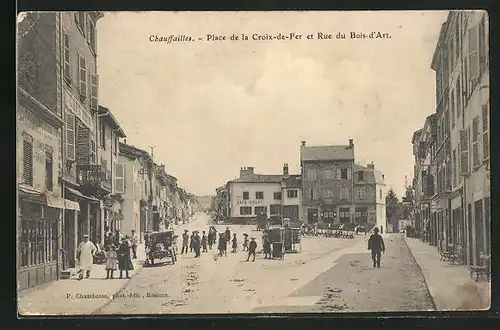 AK Chauffailles, Place de la Croix-de-Fer et Rue du Bois-d`Art