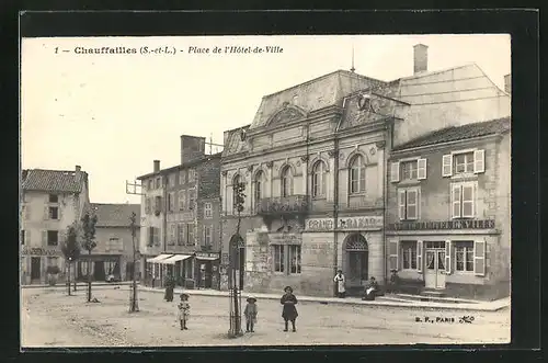 AK Chauffailles, Place de l`Hôtel-de-Ville