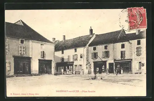 AK Salornay-sur-Guye, Place Gandin