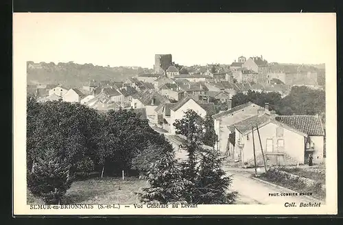 AK Semur-en-Brionnais, Vue générale au Levant