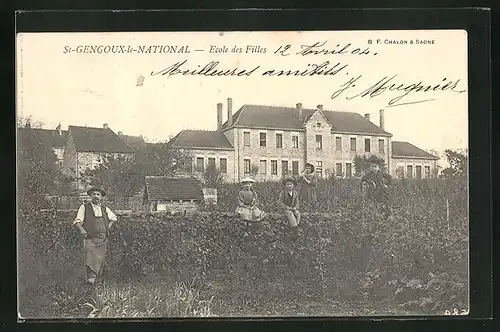 AK St-Gengoux-le-National, Ecole des Filles