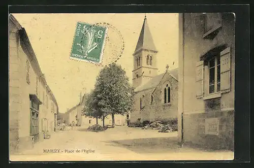 AK Marizy, Place de l`Eglise