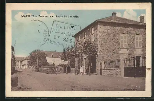 AK Mazille, Boucherie et Route de Charolles