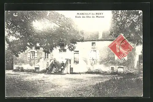AK Marcilly-les-Buxy, Ecole des filles du Martrat