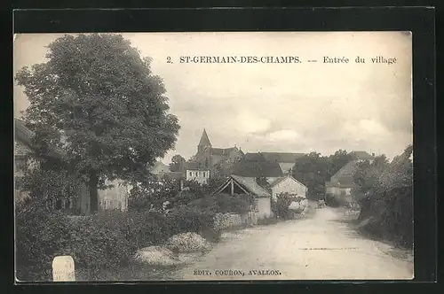 AK St-Germain-des-Champs, Entrée du Village