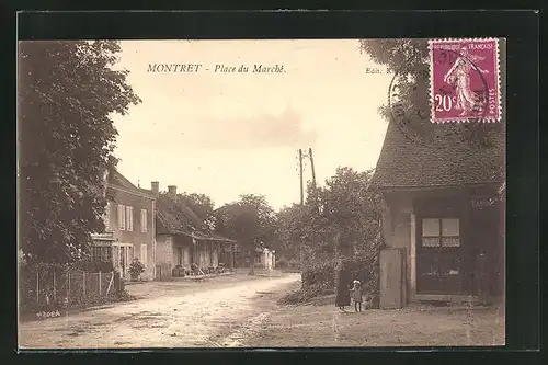 AK Montret, Place du Marché