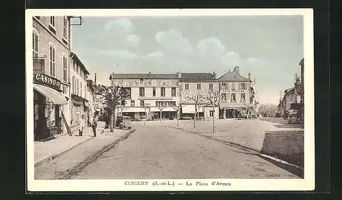 AK Cuisery, la Place d'Armes