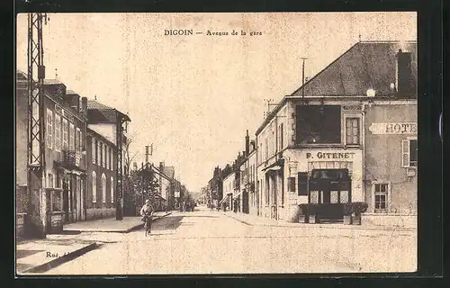 AK Digoin, Avenue de la gare