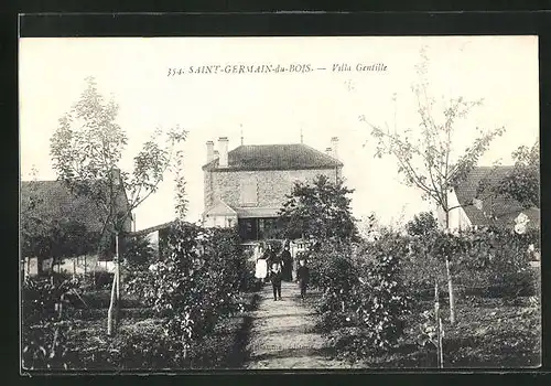 AK Saint-Germain-du-Bois, Villa Gentille