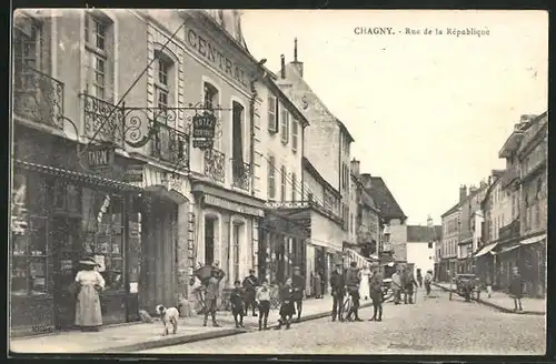 AK Chagny, Rue de la Rèpublique