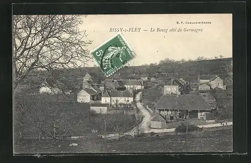 AK Bissy-s-Fley, Le Bourg cotè de Germagny