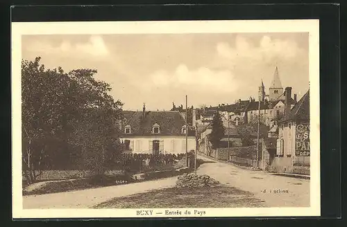 AK Buxy, Entrée du Pays