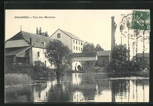 AK Branges, Vue des Moulins