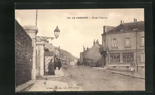 AK Le Creusot, Route d`Epinac