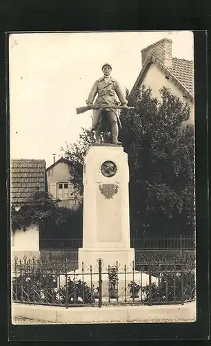 AK Verdun-sur-le-Doubs, Monument