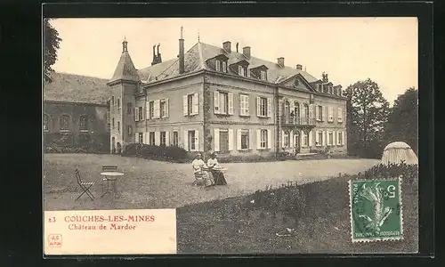 AK Couches-les-Mines, Chateau de Mardor