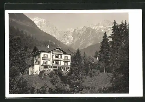 AK Berchtesgaden, Hotel-Pension Haus Erika