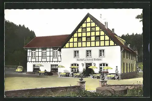 AK Marienheide, Hotel-Restaurant Zum Schloss Gimborn