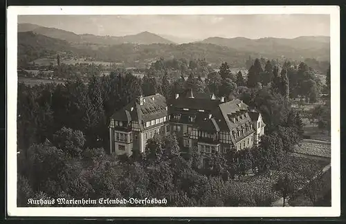 AK Obersasbach, Kurhaus Marienheim Erlenbad