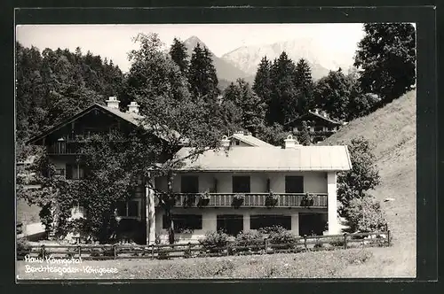 AK Berchtesgaden, Hotel Haus Königstal