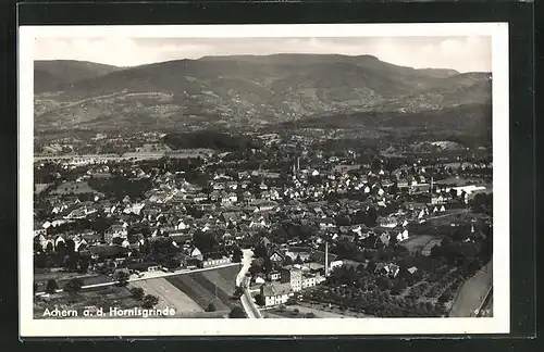 AK Achern a. d. Hornisgrinde, Luftaufnahme des Ortes