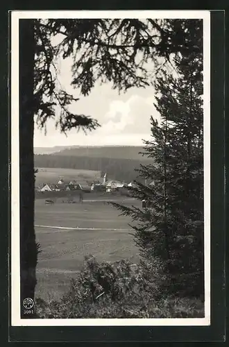 AK Rötenbach, Blick auf Kirche