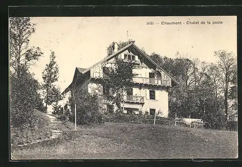 AK Chaumont, Chalet de la poste