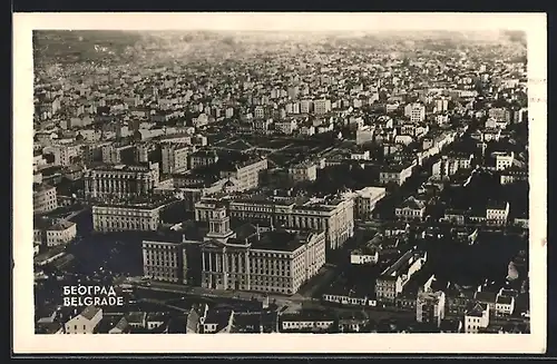 AK Belgrad, Blick über die Stadt