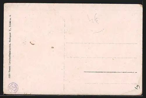 AK Belgrad, König Milan-Strasse mit Konak