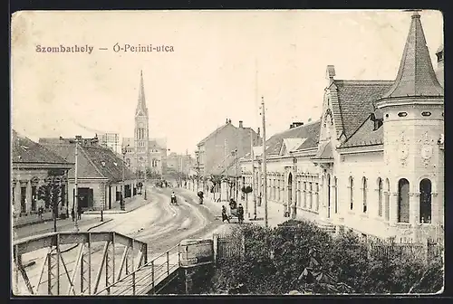 AK Szombathely, Ó-Perinti-utca