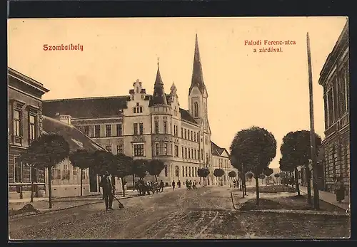 AK Szombathely, Faludi Ferenc-utca a zardaval