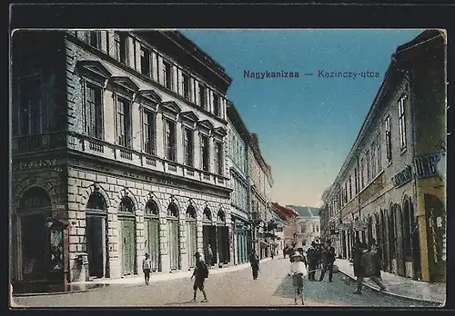 AK Nagykanizsa, Kazinczy-utca